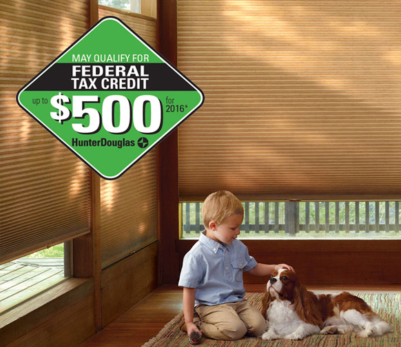 2016 Tax Credits Available on Some Window Treatments